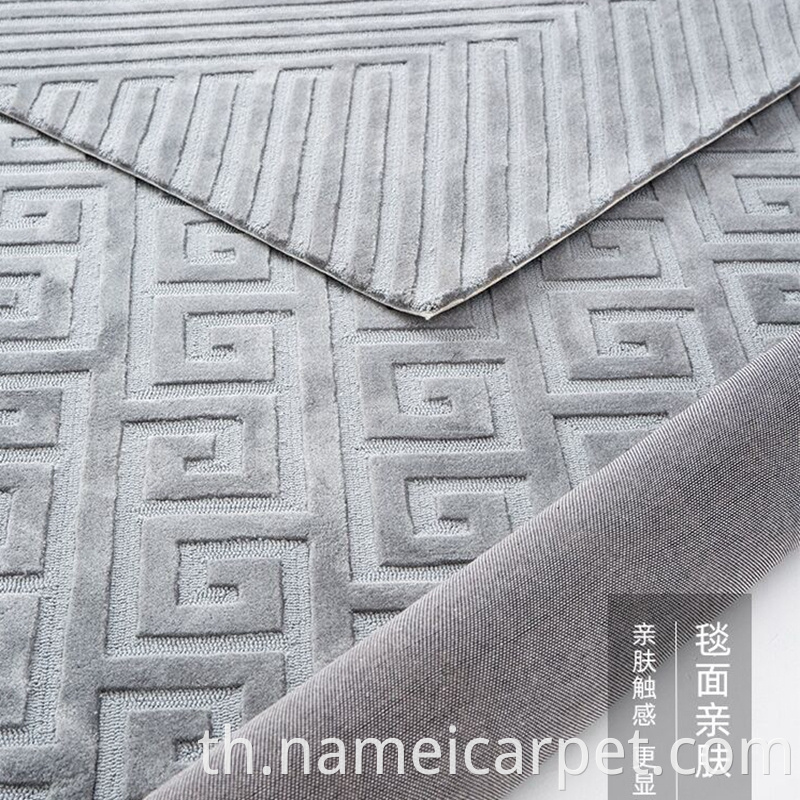 Hand Tufted Handmade Hotel Wool Carpet Rug 181